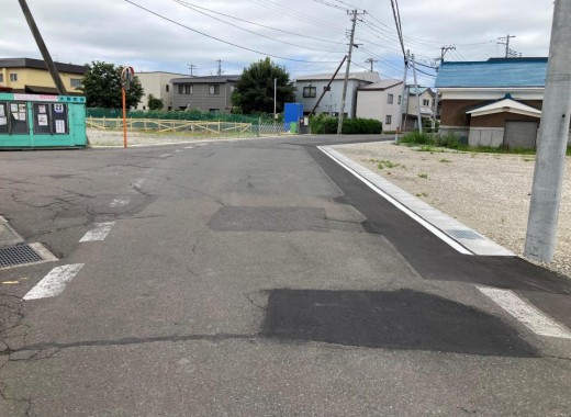 前面道路