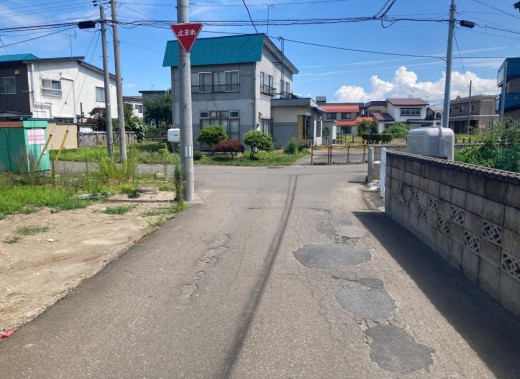 前面道路