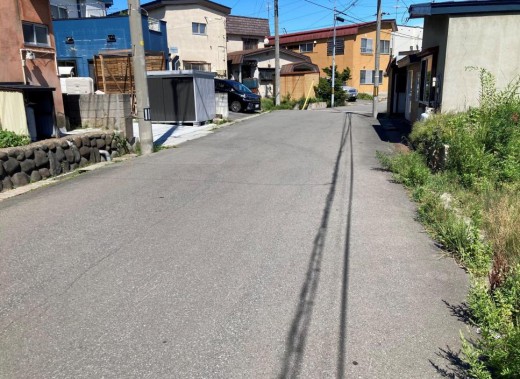 前面道路